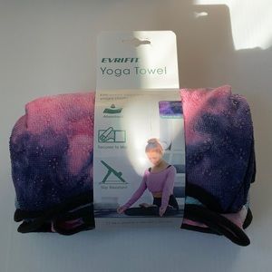 EVRIFIT Yoga Towel, multicolor, 72in x 24.8in